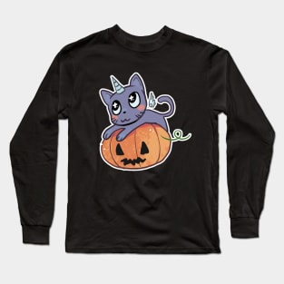 Pumpkin Unicorn! Long Sleeve T-Shirt